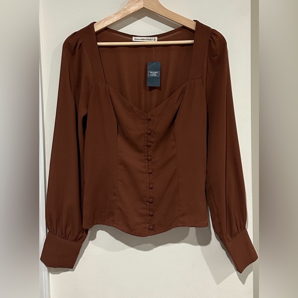 Abercrombie & Fitch Long Sleeve Top - Picture 2 of 6